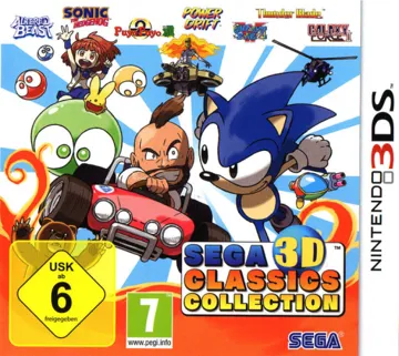 Sega 3D Classics Collection (USA) box cover front